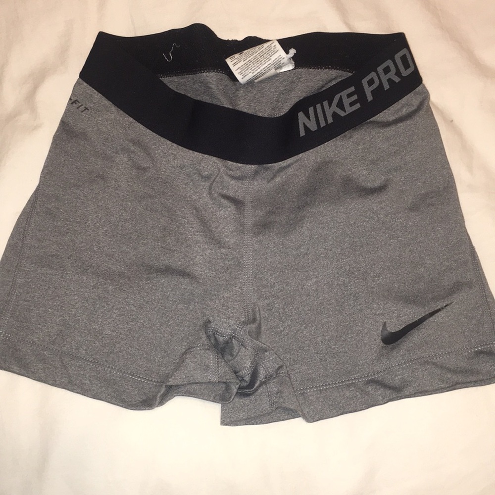 Nike pro grey spandex